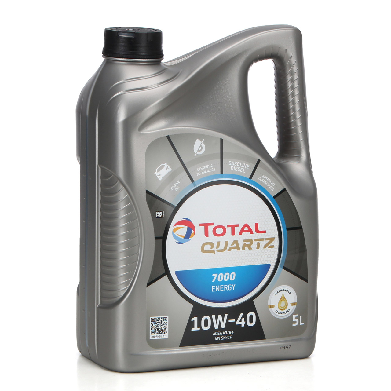 Моторное масло Total Quartz 7000 Energy 10W-40 5л Европа